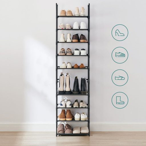 10-patrový botník, 45 x 28 x 173 cm