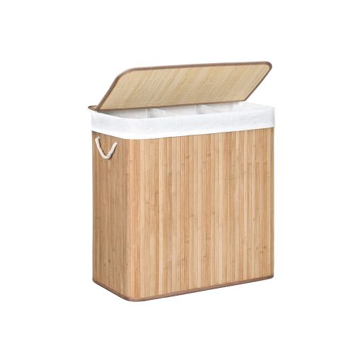 Bambusový koš na prádlo 60x40x61.5cm