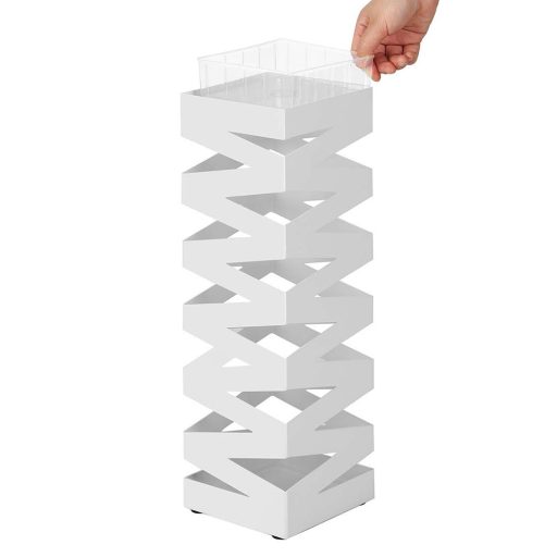 Stojan na deštníky se vzorem cik-cak