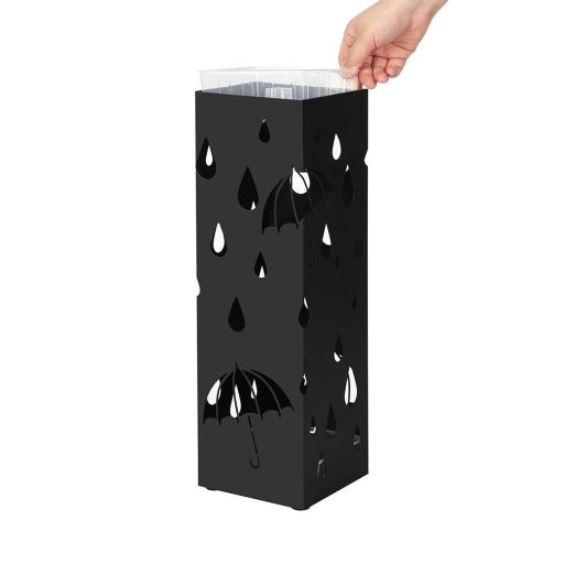 Stojan na deštníky, černý