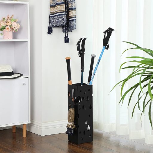 Stojan na deštníky, černý