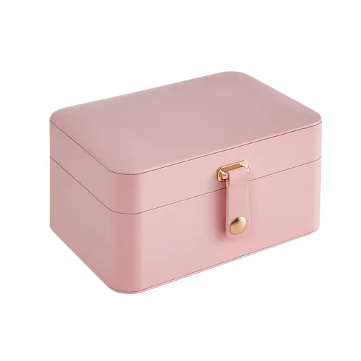 Organizér na šperky Růžový 16x11x7.8cm