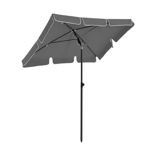 Nastavitelný slunečník s taškou 1,8x1,25m šedý