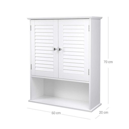 Koupelnová nástěnná skříňka 60x20x70cm