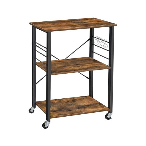 Kuchyňský vozík na kolečkách, 60x40x84 cm