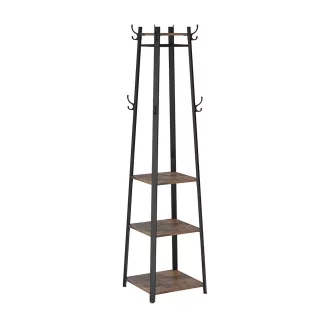 Stojan na kabáty se policemi 43x43x180cm