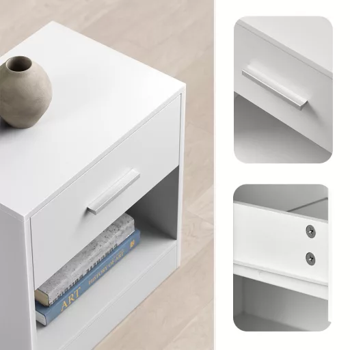 Klasický noční stolek 39x27,6x41 cm