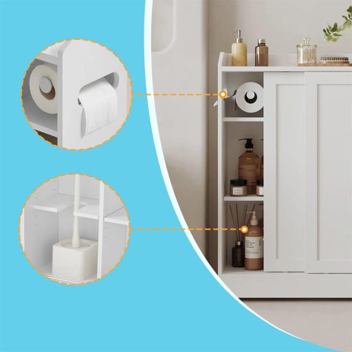 Koupelnová skříňka s posuvnými dveřmi