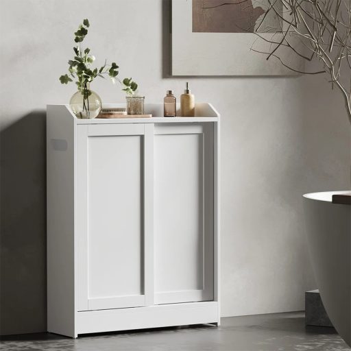 Koupelnová skříňka s posuvnými dveřmi