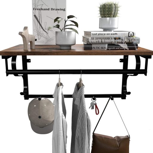 Rustikální nástěnný věšák