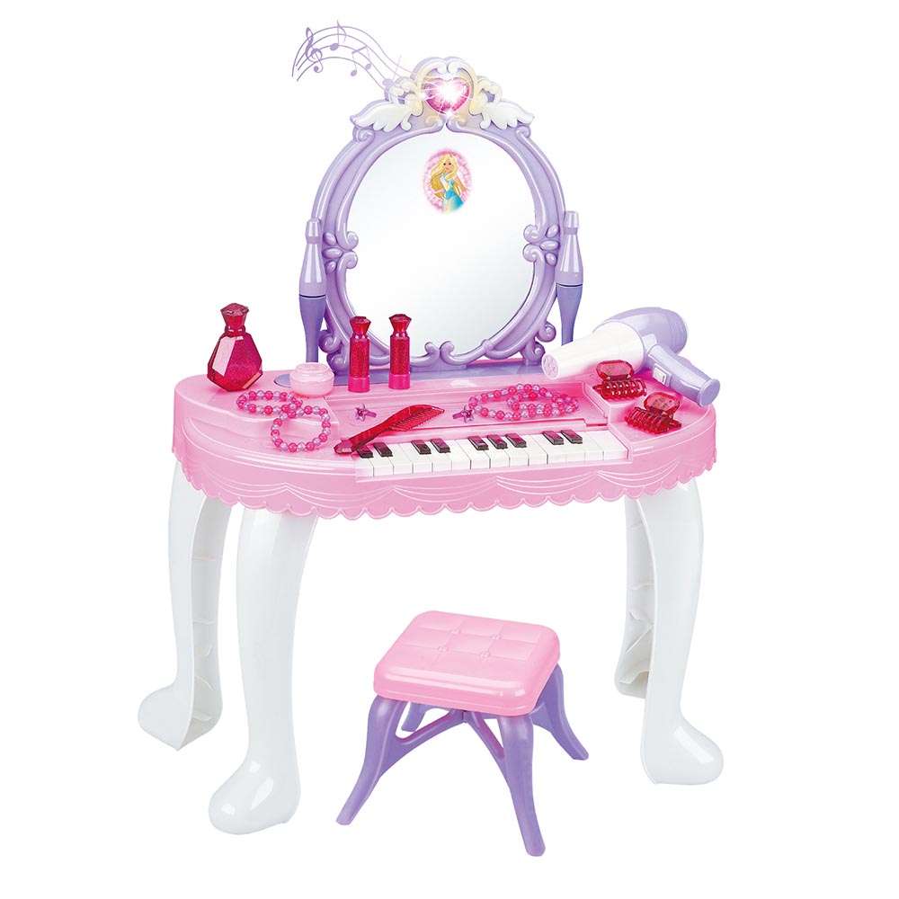 Levně 2 v 1 toaletní stolek a klavír