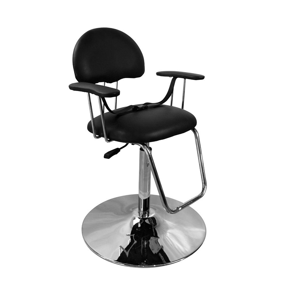 Children's hairdressing chair, black