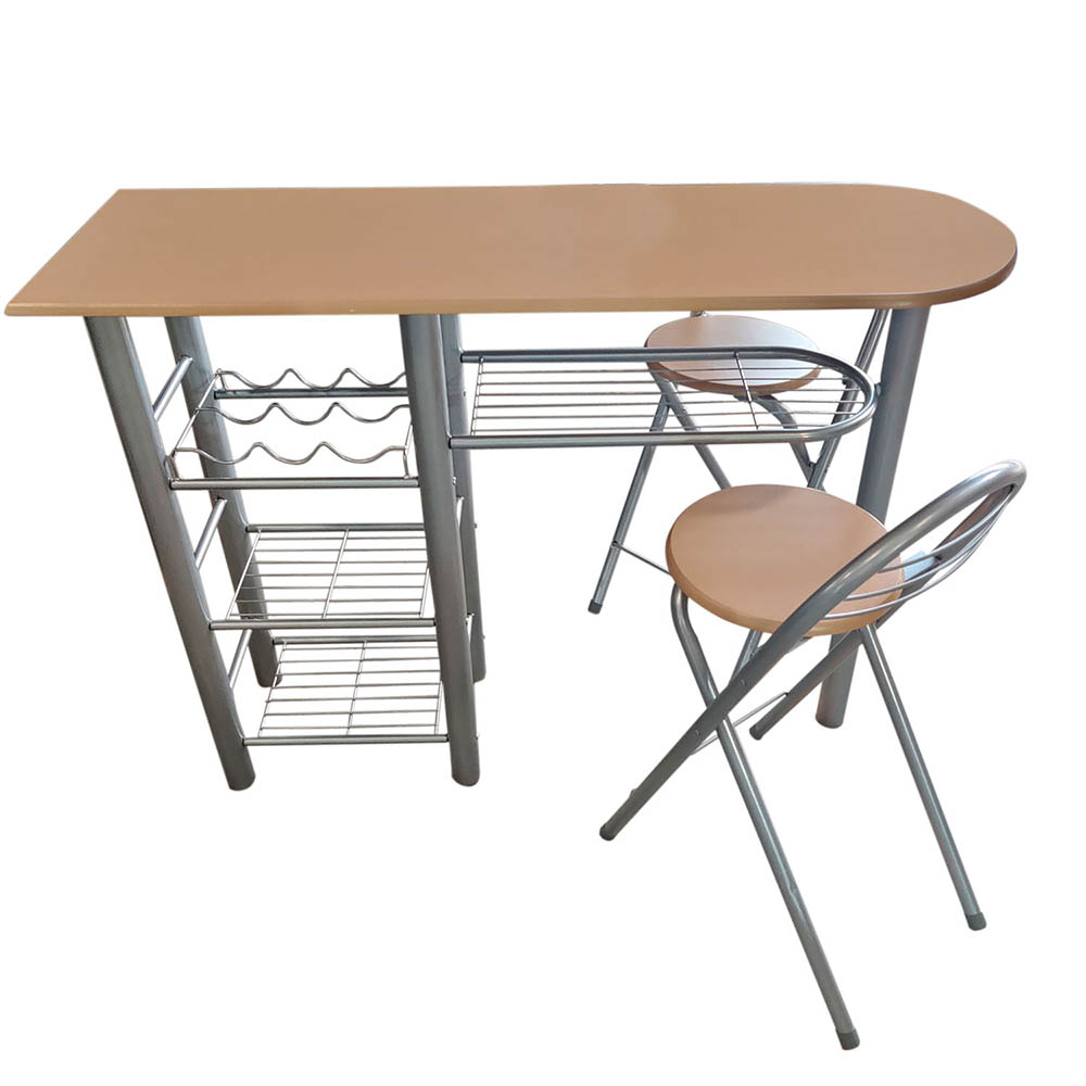 Kuchyňský Barový Set, Stůl+2 židle