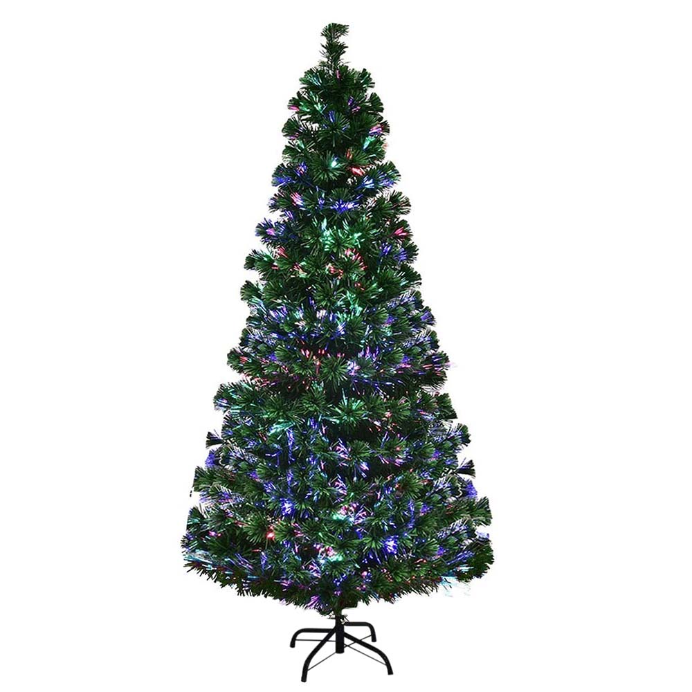 Vánoční stromek s optickými vlákny, s barevným LED-em ve více typech
