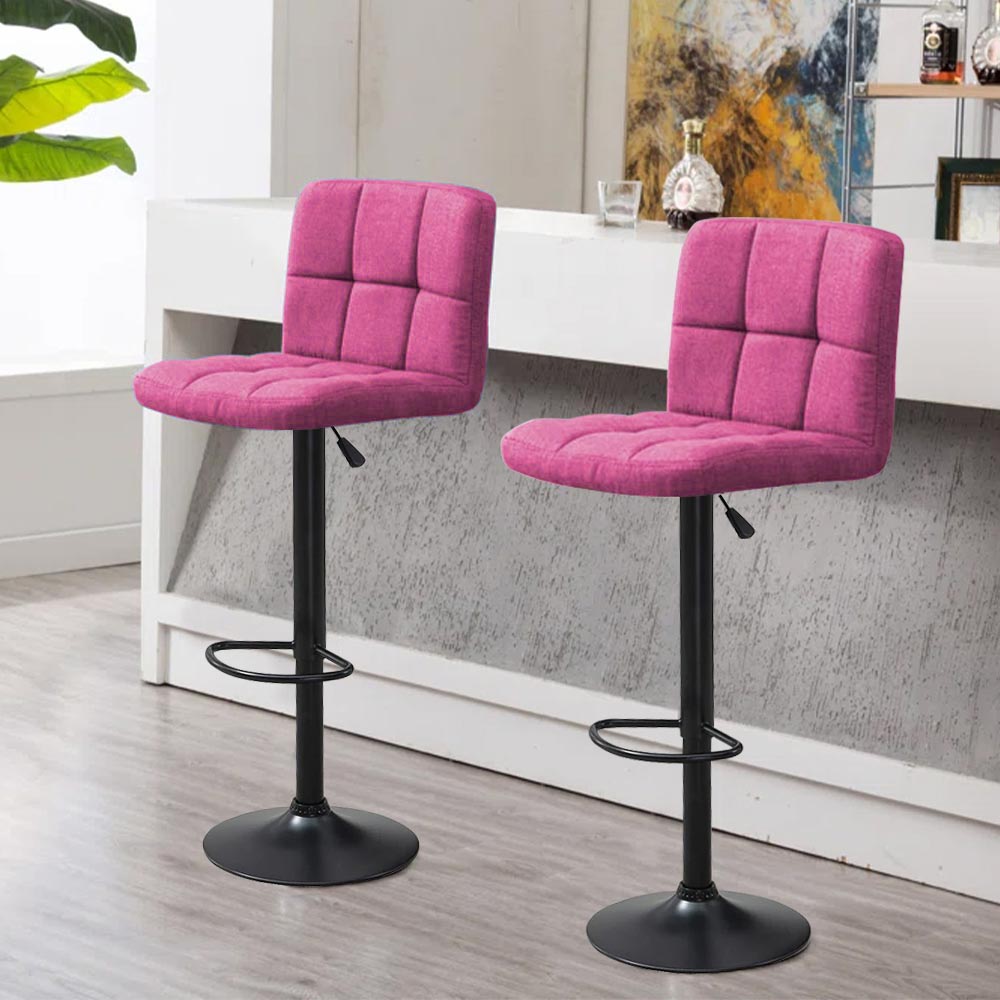 2 Látkové Barové židle Ve Více Barvách