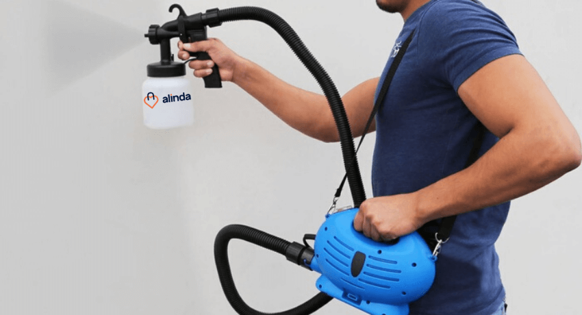 Perfektní v jedné vrstvě - s elektrickým rozprašovačem barev