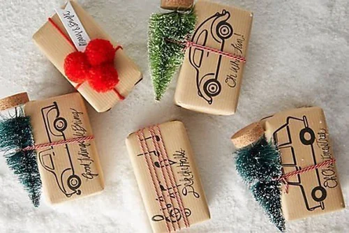 20+1 nápadů na balení dárků