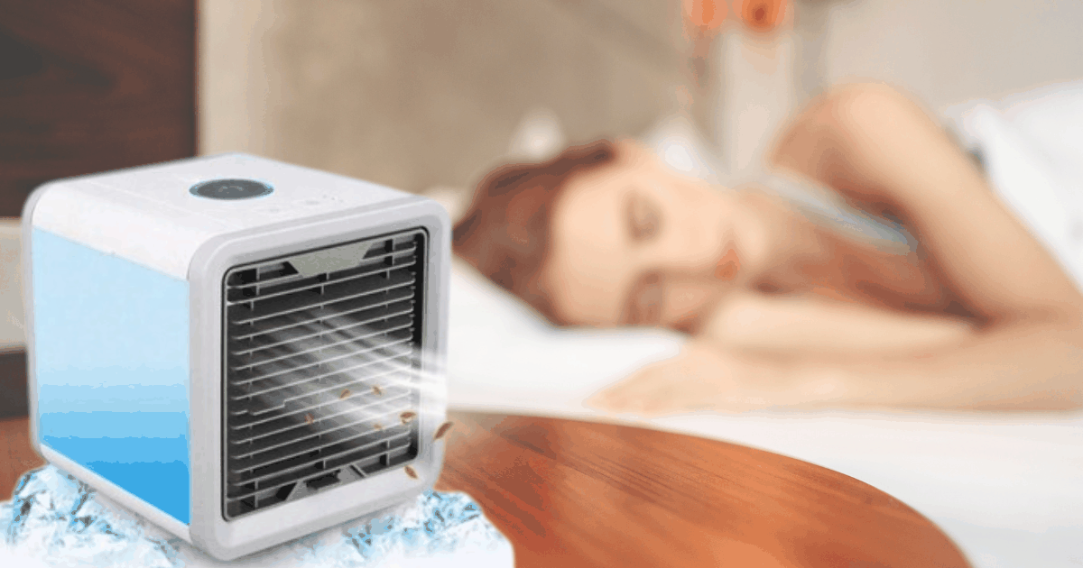 Stolní vzduchový chladič s USB přípojkou: letní nezbytnost