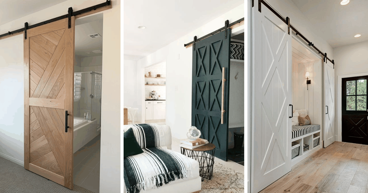 Inspirace pro použití kolejnice na posuvné dveře