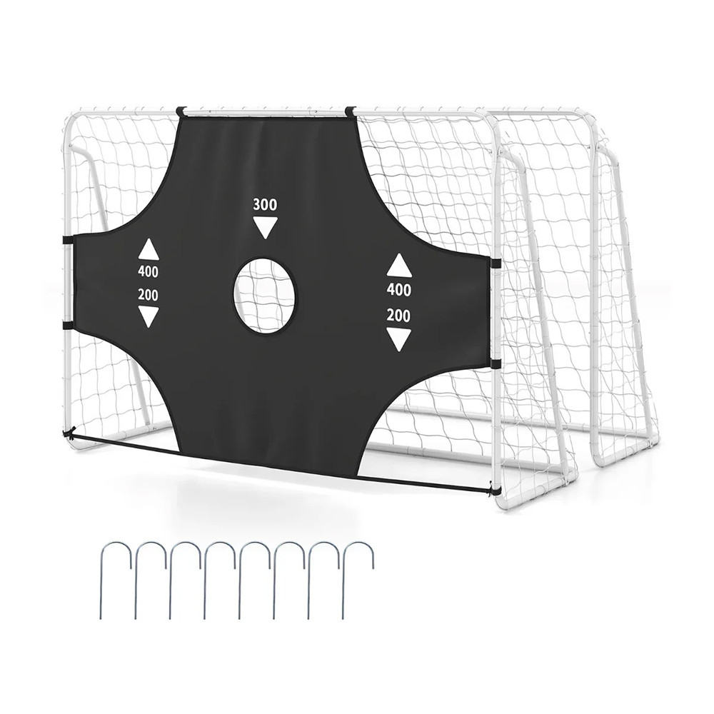Fotbalová branka s odnímatelnou cílovou sítí